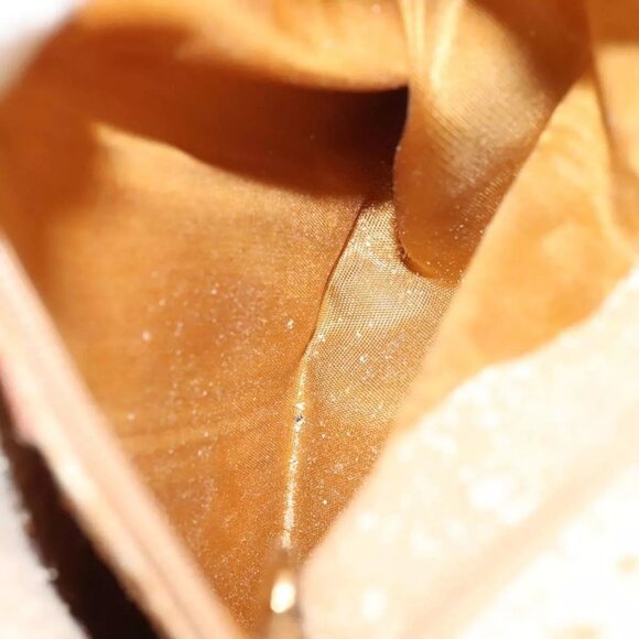 GUCCI Bamboo Hand Bag Suede Brown Gold 001 - Picture 11 of 16